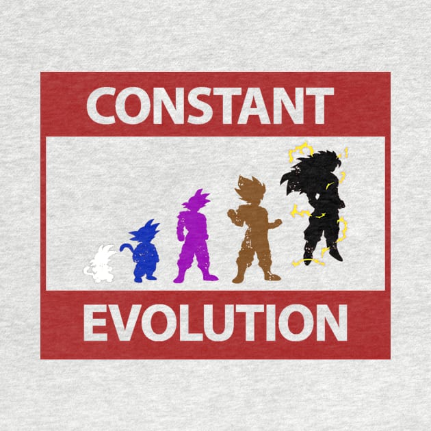 Constant Evolution (Saiyan Rank) by RevxArt